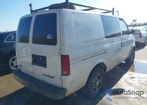 2004 Chevrolet Astro z USA, uszkodzony, nr VIN 1GCDM19XX4B129241